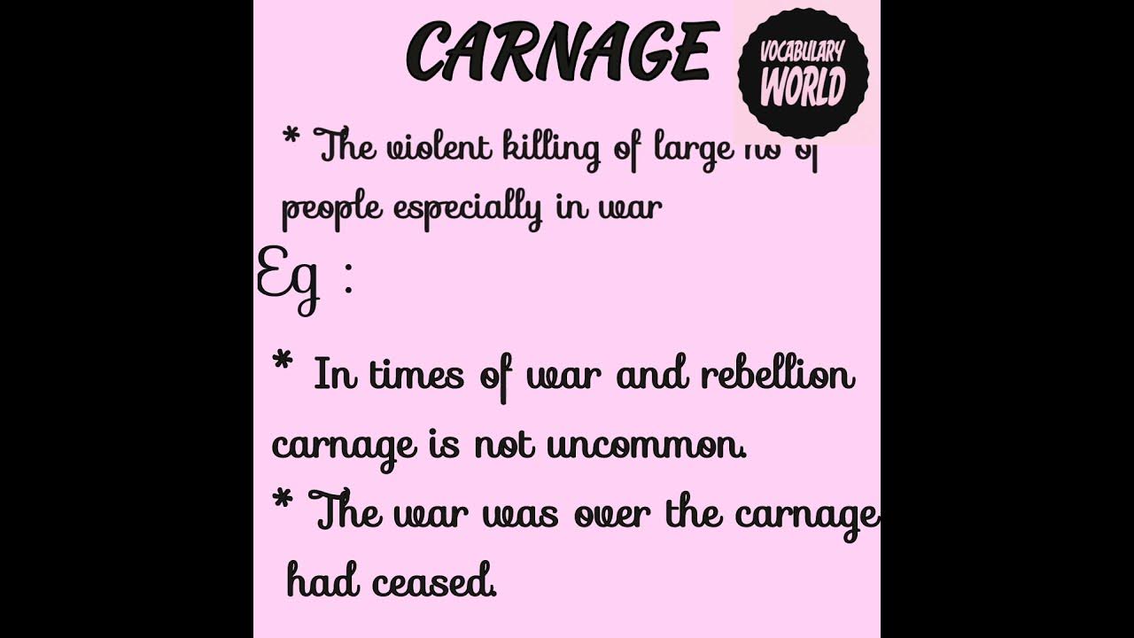 carnage-vocabulary-meaning-of-carnage-in-tamil-and-english-youtube