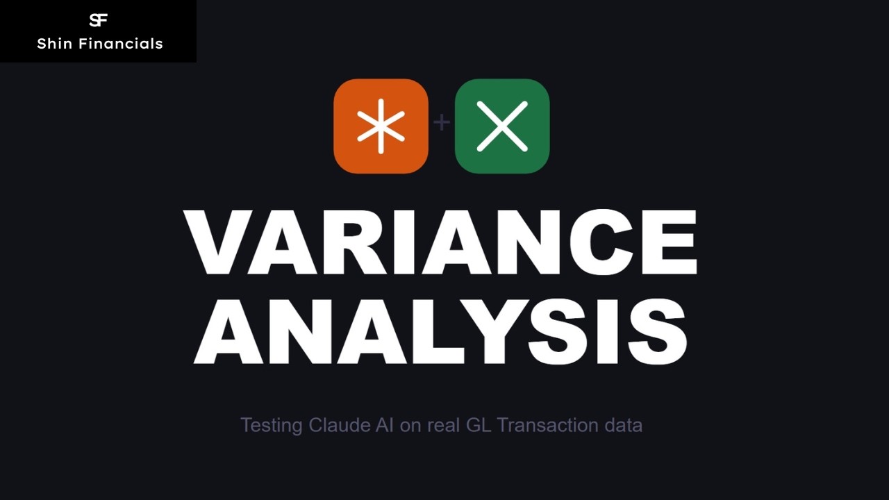 Use Claude in Excel to conduct a Variance Analysis
