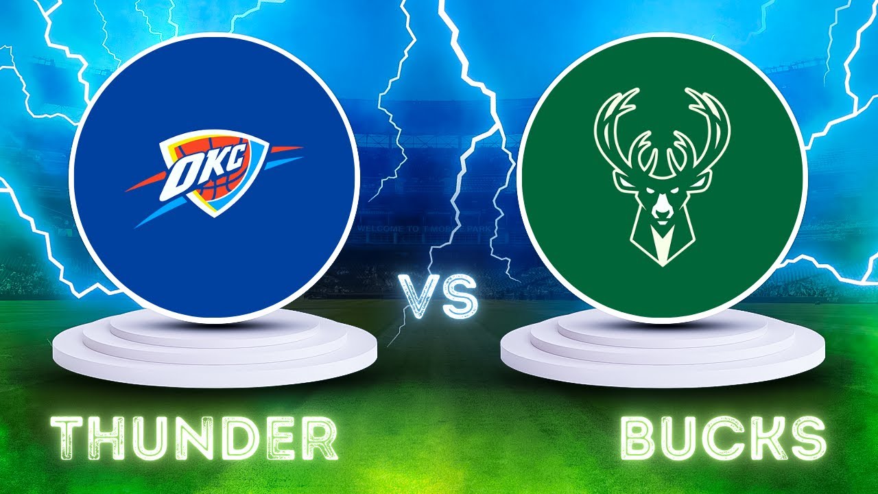 Oklahoma City Thunder vs Milwaukee Bucks NBA Live Play By Play Scoreboard 1/21/26