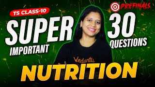 Nutrition One Shot Class 10 Ts Board Class 10 In Telugu Sunaina Ma Am