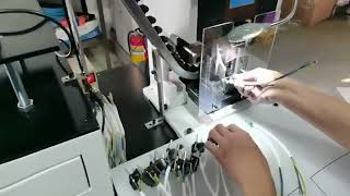16a Schuko Simi Automatic Plug Insert Crimping Machines