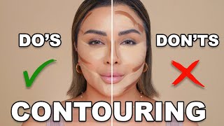 Contouring Makeup Mistakes Do's & Don'ts | Nina Ubhi