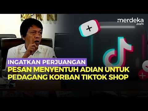 Adian PDIP Depan Pedagang Korban TikTok Shop: Hasil Nomor Dua yang Penting Perjuangannya