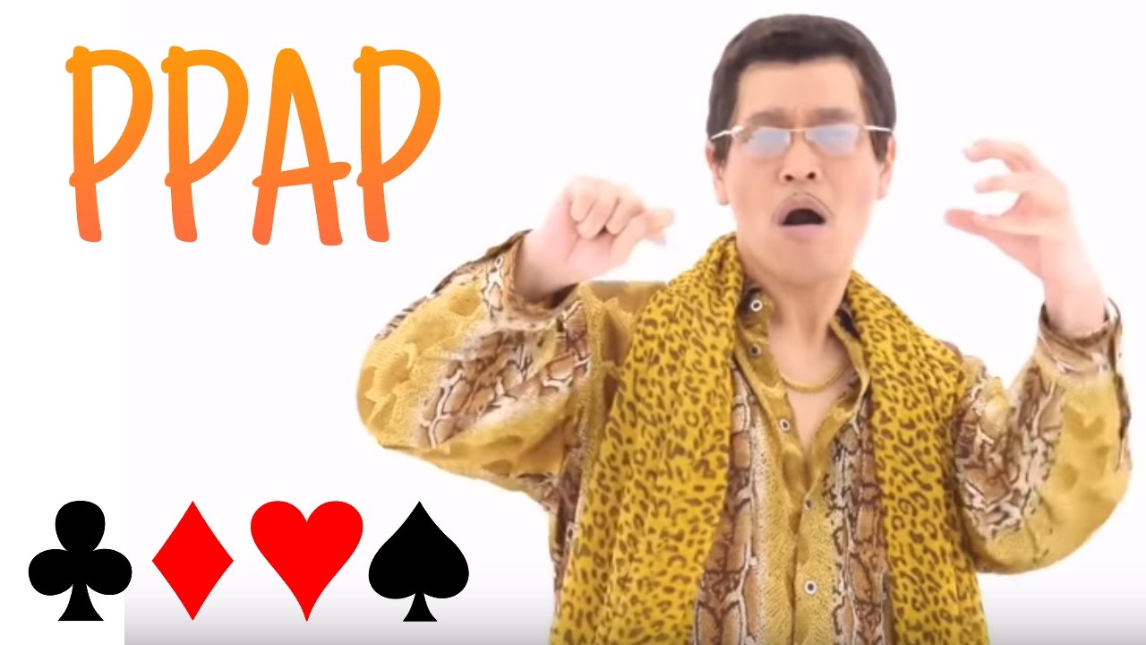 PPAP PEN PINEAPPLE APPLE PEN WITH CARDS video bonus YouTube