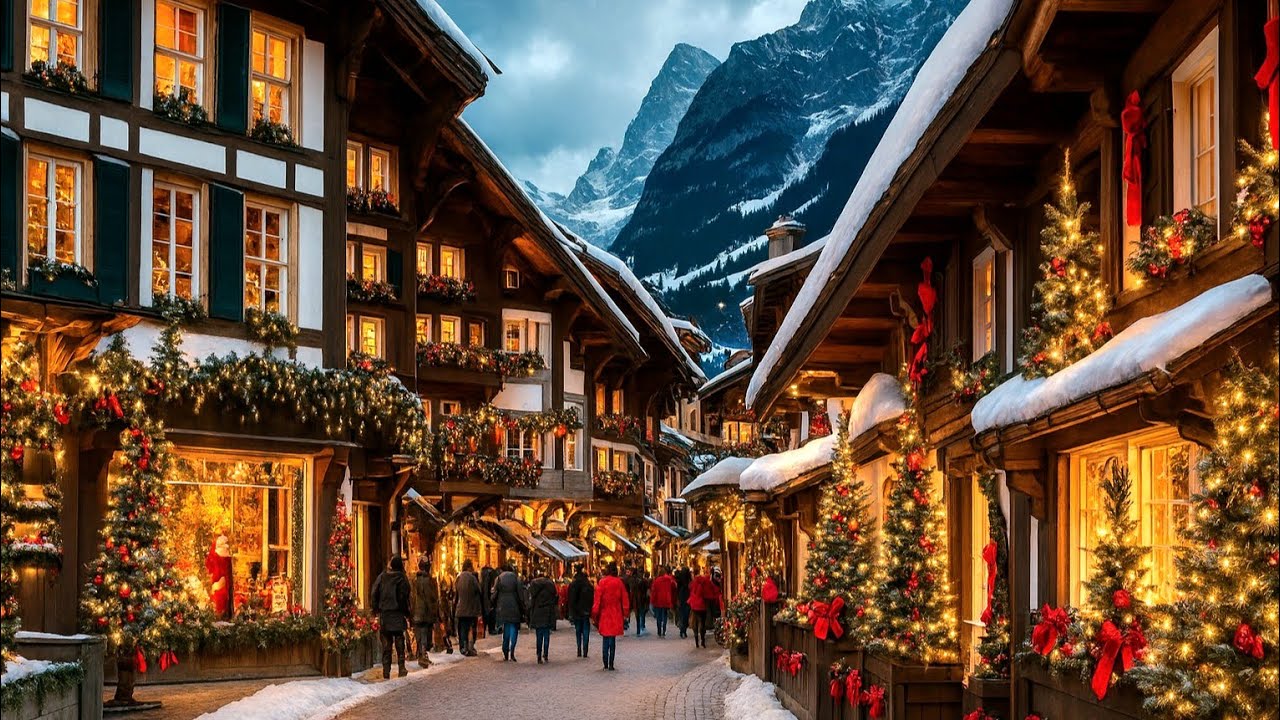 Winter Magic in Brunico, Italy 🇮🇹❄️ | Christmas Lights  & Dolomites Charm | Bruneck