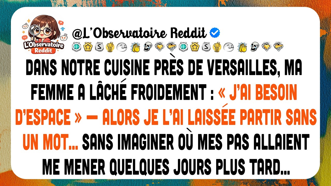 Elle A Dit Qu’elle Avait Besoin D’espace Et M’a Bloqué.Plus Tard, Elle A Appelé Depuis Un Restaurant