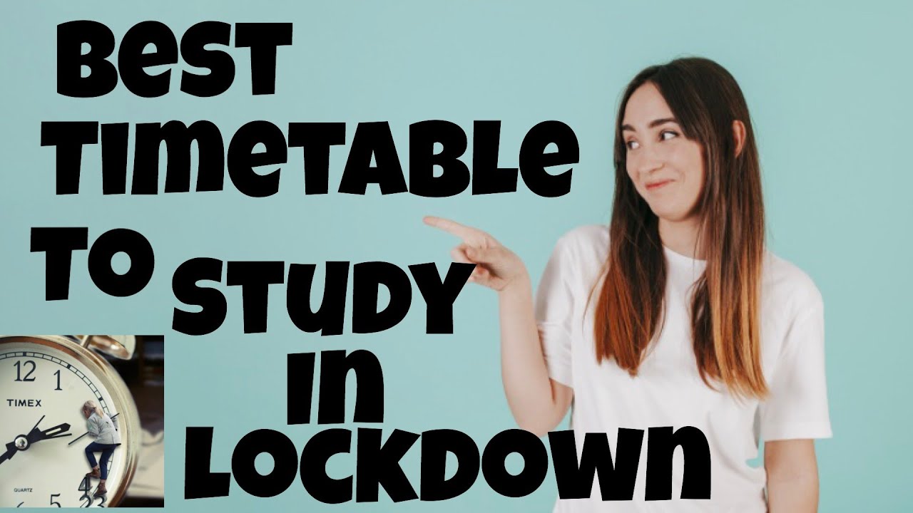 #timetableforlockdown