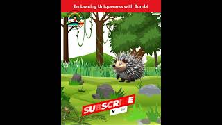 Embracing Uniqueness with Bumbi |The Porcupine Story | kid's story | #story #readaloud #kids