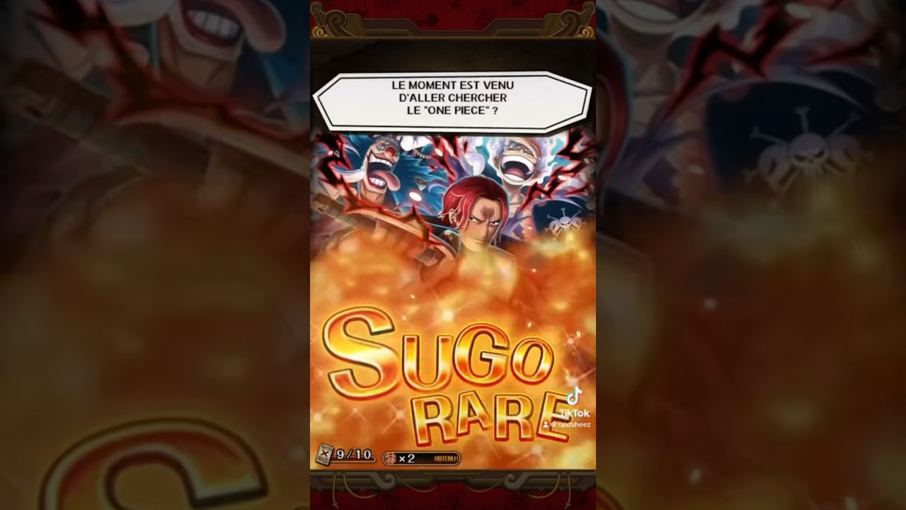 110 PULLS ALL SUGO ONE PIECE TREASURE CRUISE 