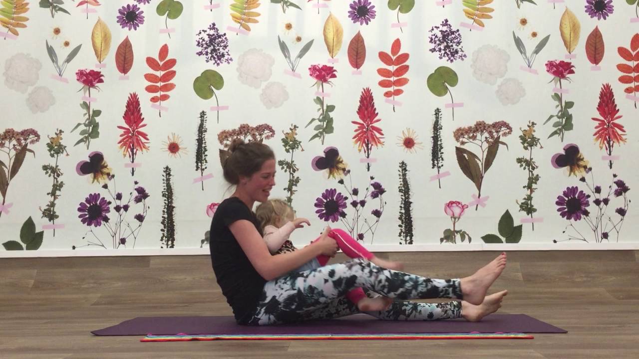 Ouder & Kind Yoga - De (race) auto!