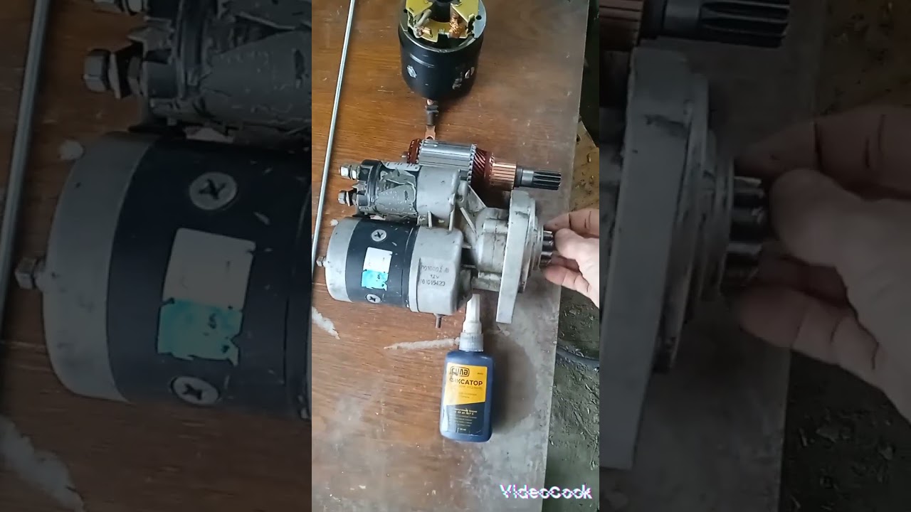 Переробка редукторного стартера 2.7кв на 3.2кв!🚜🚜🚜