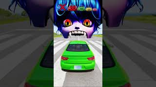 Big &amp; Small Cars vs Mystery Kpop Demon Hunters pt.2 - BeamNG Drive #beamngdrive #kpopdemonhunters