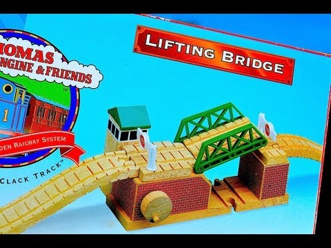 Thomas The Tank Engine & Friends Lifting Bridge For The Wooden Toy Train Railway - 60 Second Reviews