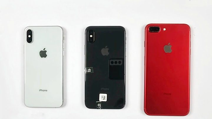 So sánh iphone 7s plus và iphone x năm 2024