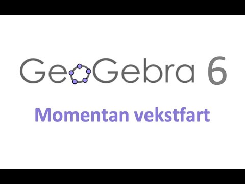 28. Geogebra 6: