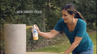 Satin Harvest Peach Painter’s Touch 2X Ultra Cover Spray Paint | Rust-Oleum Color Watch 2021