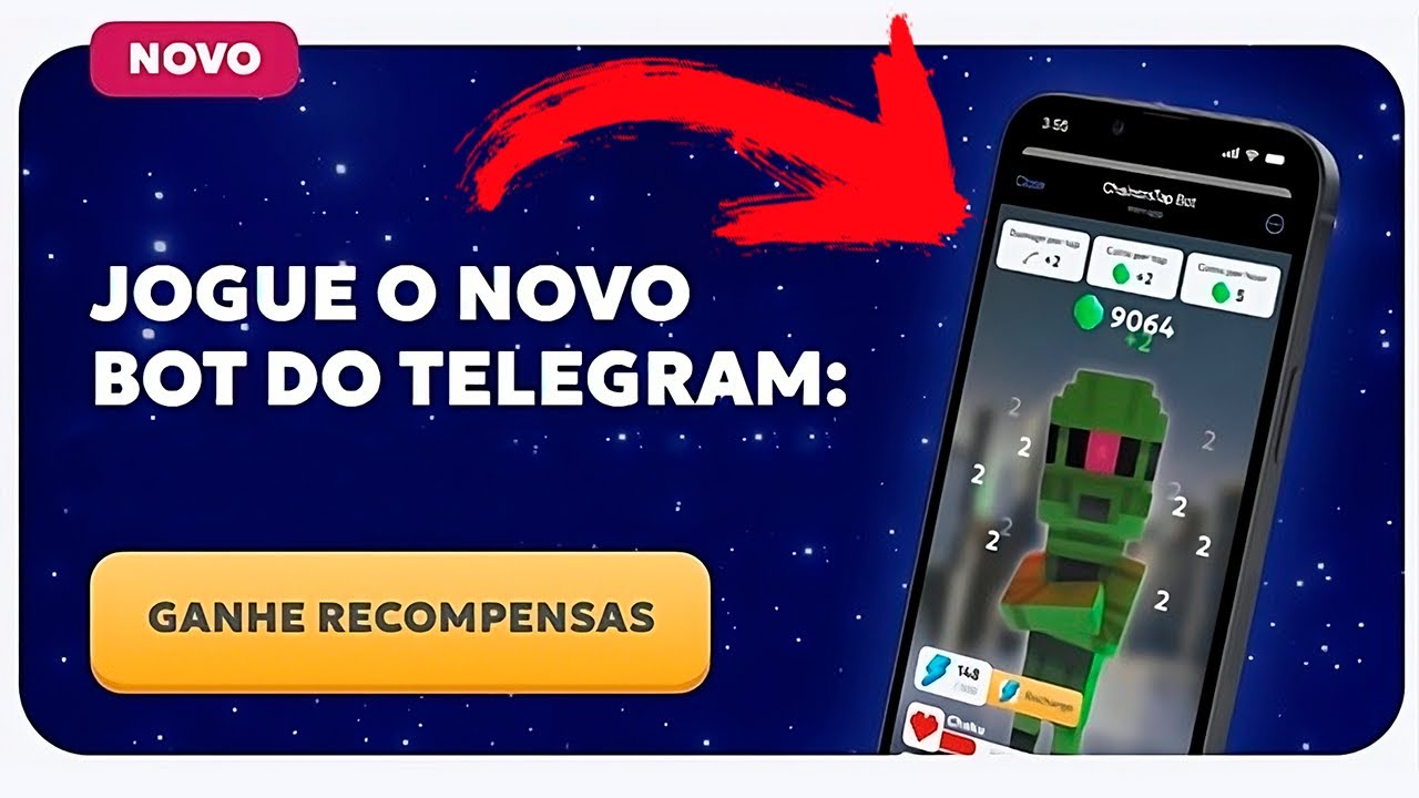 NOVO BOT TELEGRAM COM AIRDROP E MINI GAME TAP TO EARN CHAINERS BOT ...
