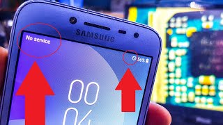 شاهد طريقة إصلاح عطل الشبكة samsung j250f no service problem