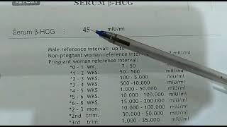 تعلم قراءة تحليل الحمل الرقمى بالدم (B-HCG)وتعرف علي انواع تحاليل الحمل المختلفة
