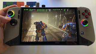 Space Marine 2 | MSI Claw 8 AI+ gameplay
