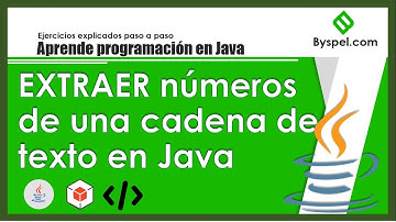 💻 Cómo EXTRAER números de una cadena de texto en Java ✅ Obtener caracteres de una cadena Java