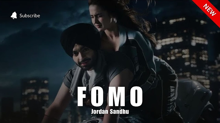 Jordan Sandhu: FOMO | Roshni Walia | Agam & Aseem | New Punjabi Song | Latest Punjabi Songs 2025