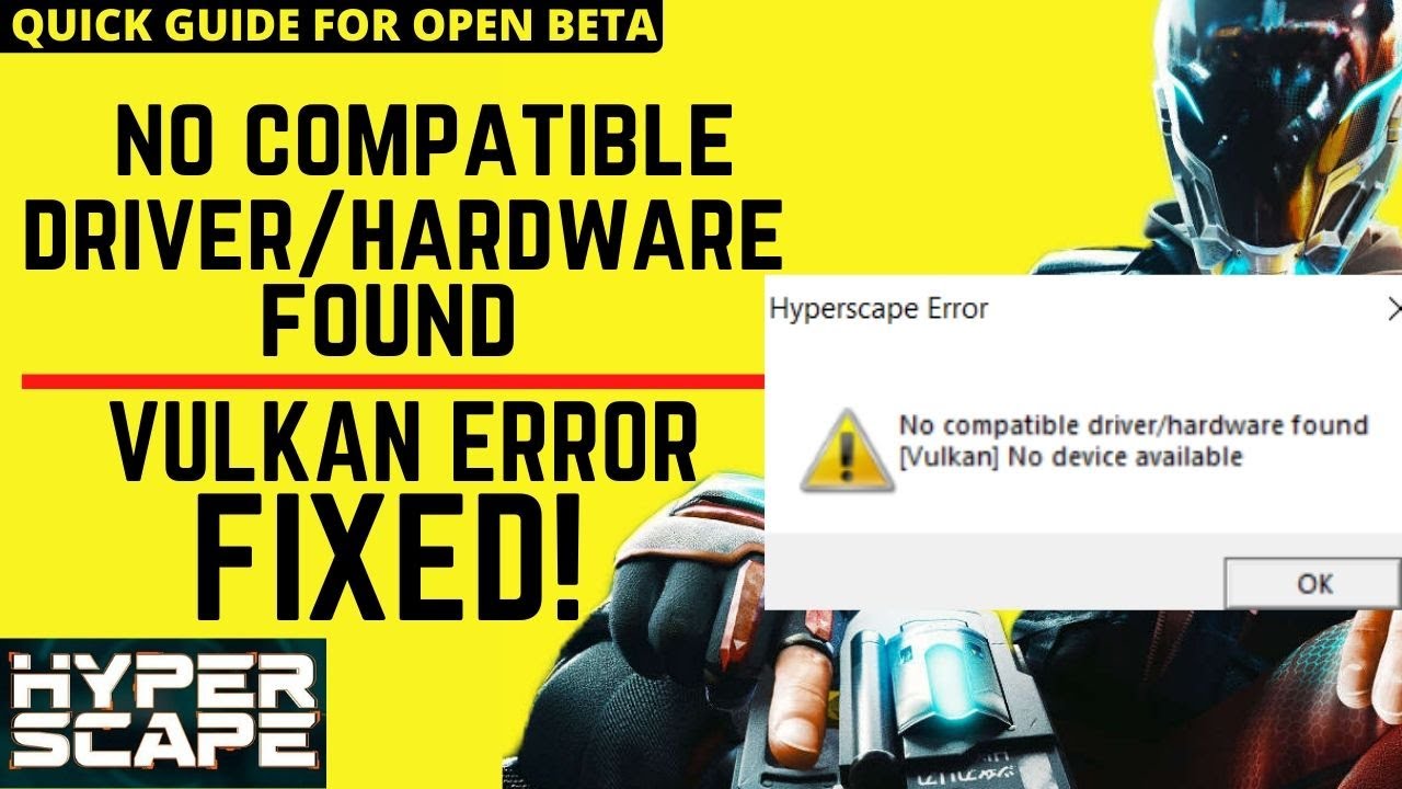 Hardware not found. Hardware not found