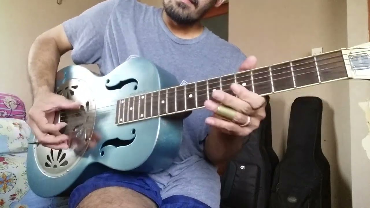 Open D Rag 'n Slide (Gretsch Honey Dipper G9202) V.01