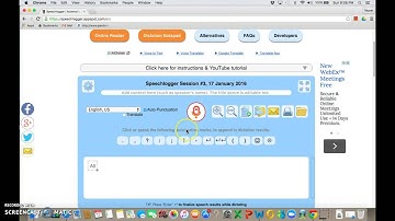 SpeechLogger Screencast