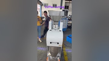 Mini model Q32 color sorter sorts coffee beans #coffee