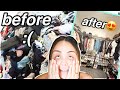 2020 EXTREME SPRING CLEANING: Organizing My Closet/Bedroom *crazy transformation* | Roxette Arisa