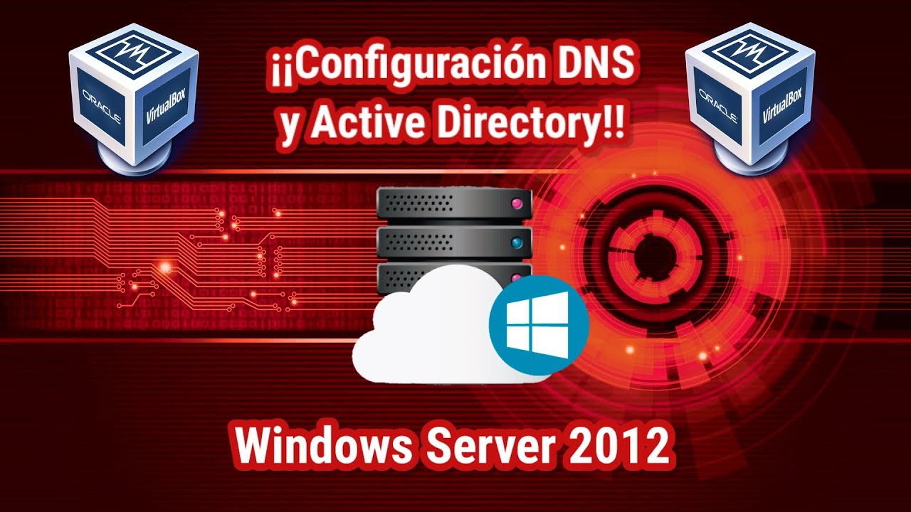 🖥🖥 ¡¡Configuracion DNS y Active Directory en Windows Server 2012 ...