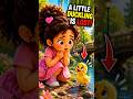 🥺 Mimi Found a Lost Baby Duck! 🐥❤️ MimiSpark #Duckling #CuteStory #PixarStyle #cutestory