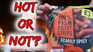 ICELAND SCARILY SPICY FISH FILLET STRIPS | REVIEW