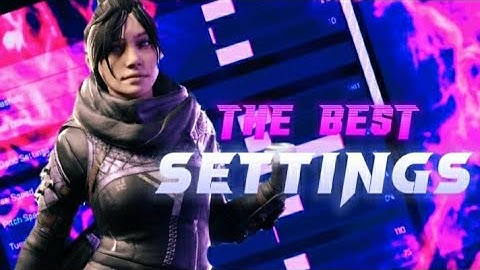 THEY THINK IM HACKING WITH THESE SETTINGS!!!(Apex Legends)