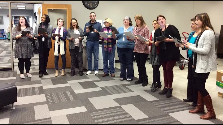 Lawrence Elementary Music Teachers go Caroling