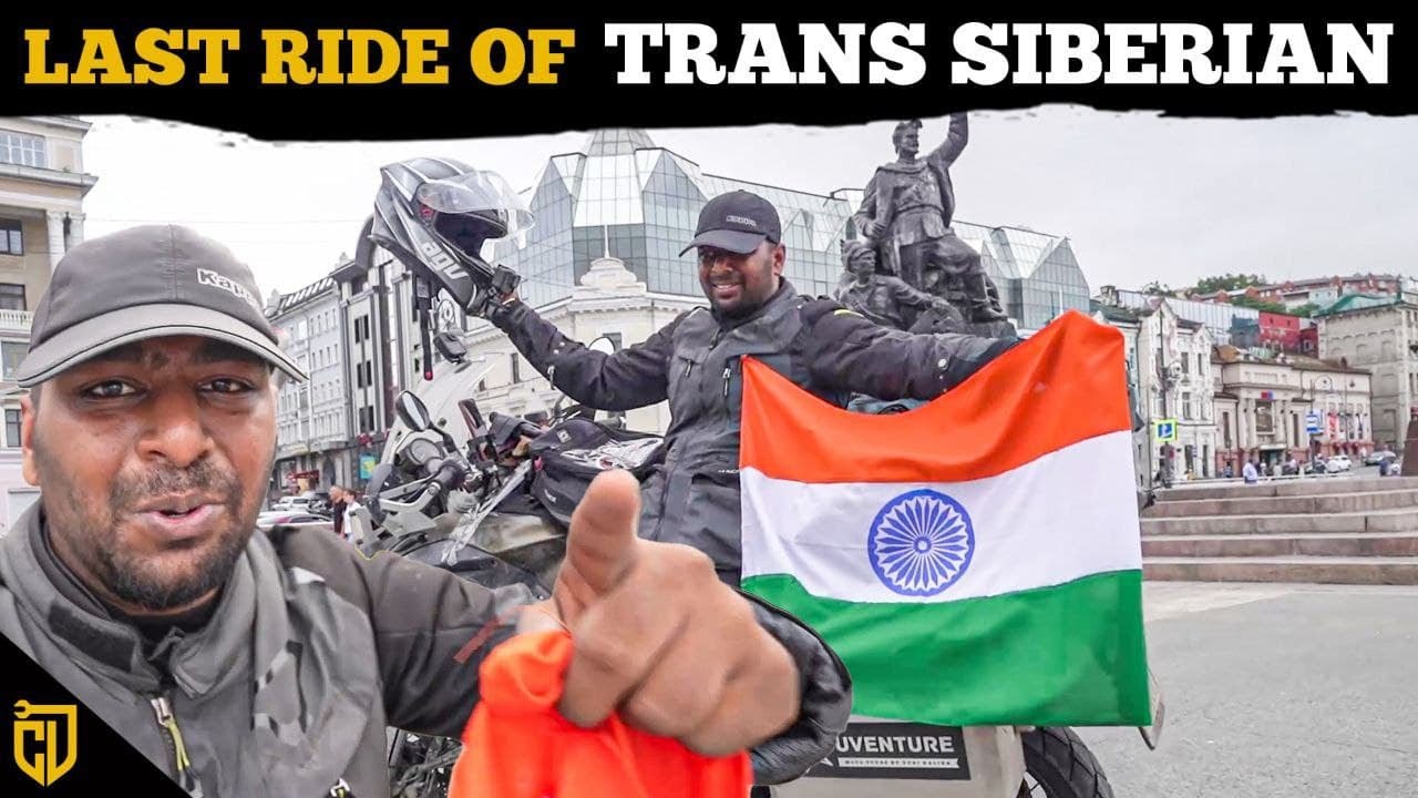 11,000 Kms - 25 Days🔥 | First Indian To Complete Trans Siberian😍| Ep 30 | Cherry Vlogs