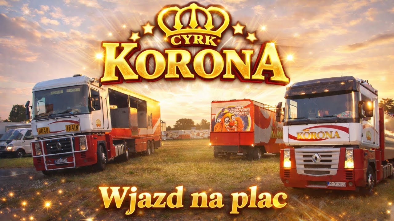 Cyrk Korona - wjazd na plac 2025