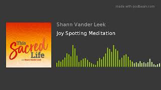 Joy Spotting Meditation
