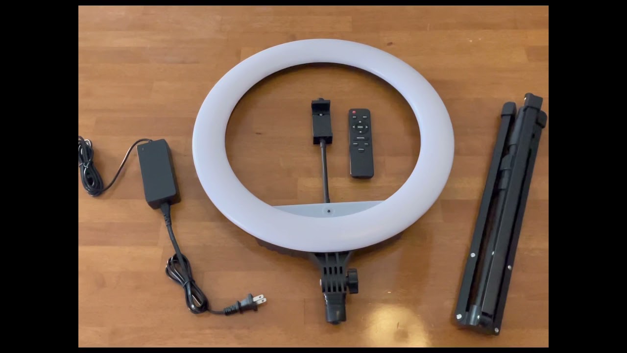 Vivitar 18in ring light set