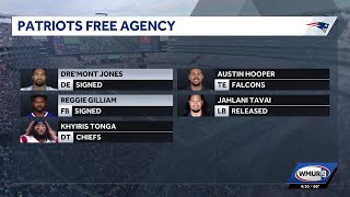 Patriots sign defensive end, fullback on first day of NFL free agency