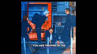 You Are Trapped In The Jjk World Who Will Save You jujutsukaisen