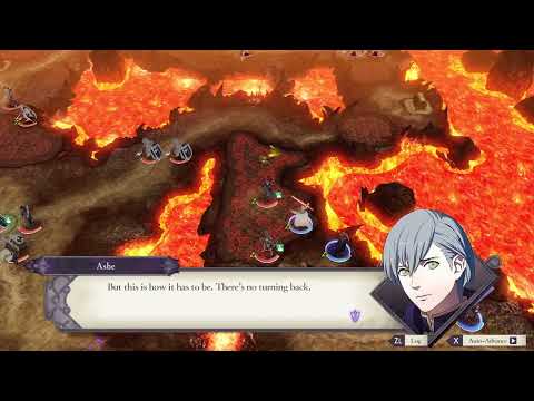 Ashe Silver Snow Battle Dialogue Fire Emblem Three Houses