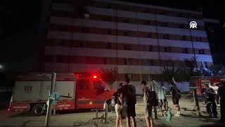 Bursada Erkek Öğrenci Yurdunun Odasında Çıkan Yangın Söndürüldü