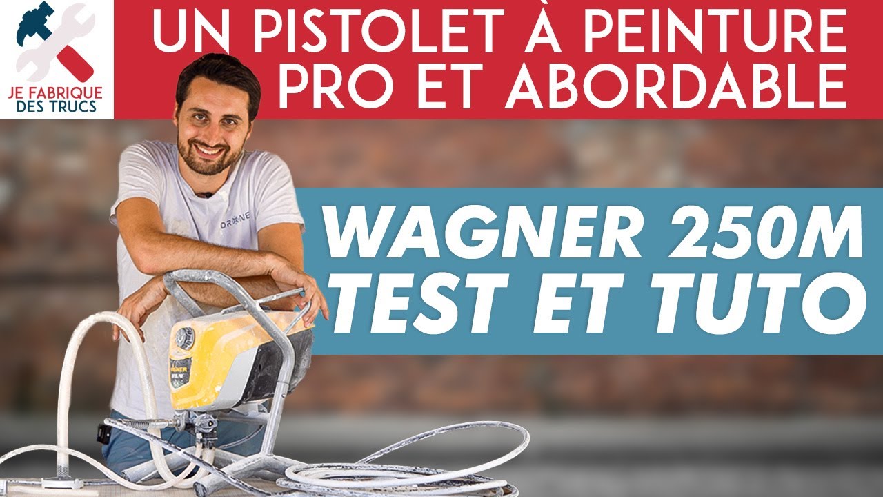 Peinture au pistolet airless : une solution efficace et maintenant plus  abordable avec le 250M 