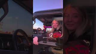 She Does Something Sad To The Biker @fake.zr1