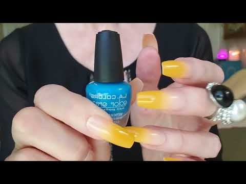 1 Minute ASMR Doing Your Nails FAST😲(NOT AGGRESSIVE)