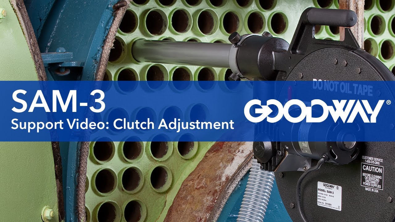Support Video Goodway SAM3 Clutch Adjustment YouTube