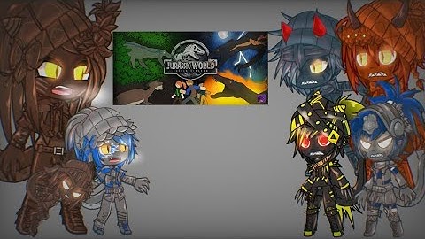 dinosaurs react to Jurassic World Fallen Kingdom in 2 Minutes ||(Gacha ciub) ||