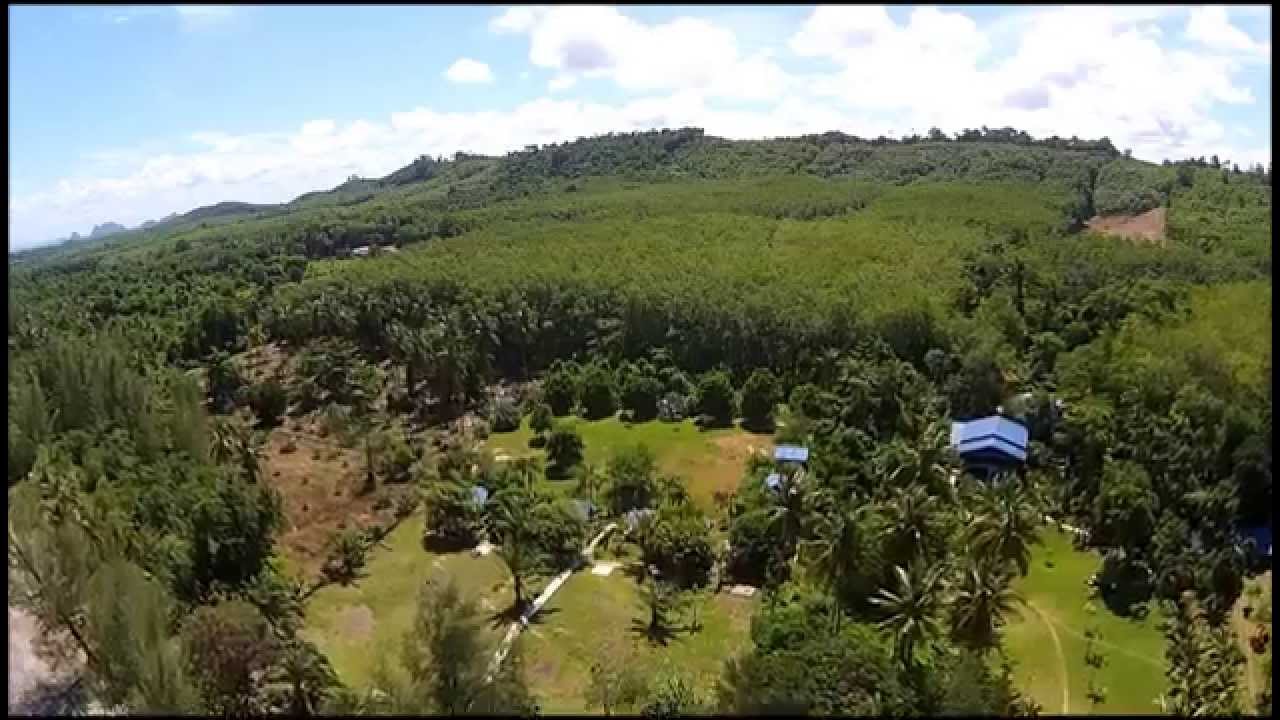 Thai-West Resort from air, shot by a drone